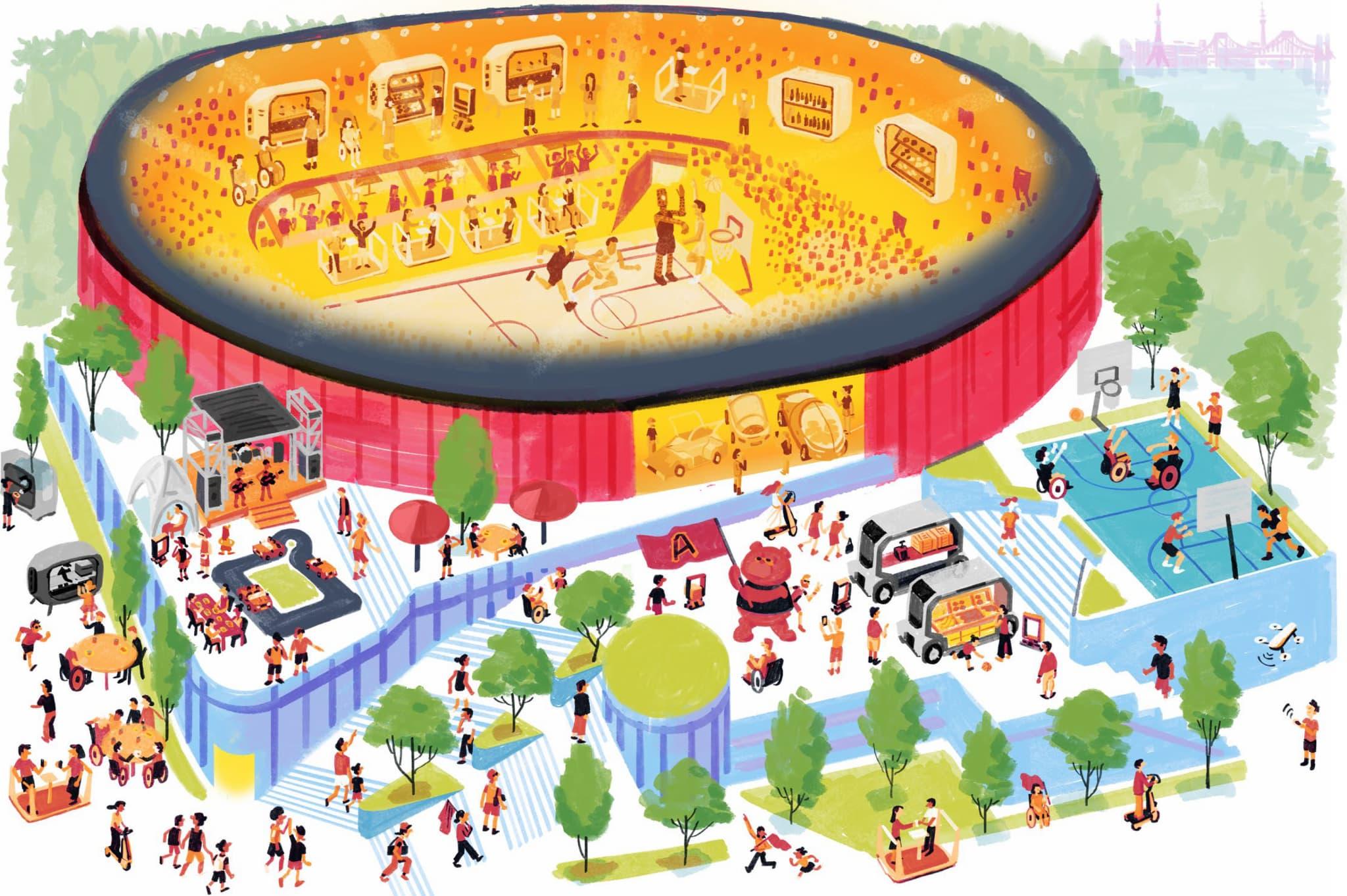 アリーナコンセプトの画像