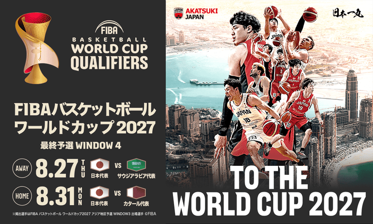 FIBAバスケットボールワールドカップ2027アジア地区予選 Window4